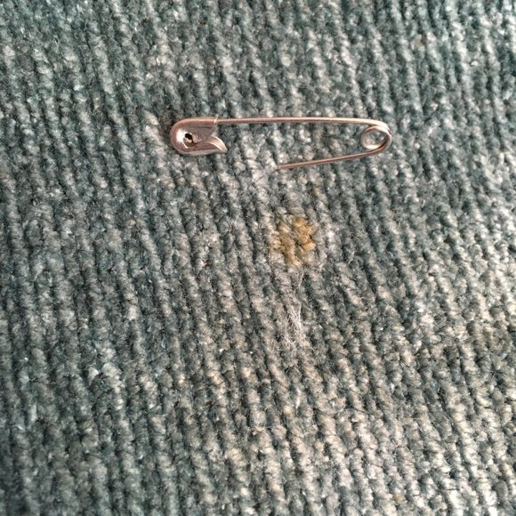 525 America Vtg 90s Chenille Turquoise Turtleneck - Picture 5 of 6